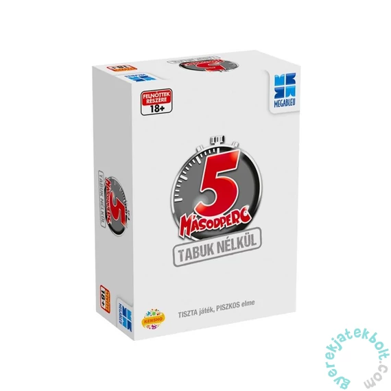 Megableu - 5 másodperc 3 válasz Tabuk nélkül társasjáték (678806)