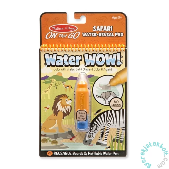 Melissa and Doug rajzolás vízzel - Szafari (9441)