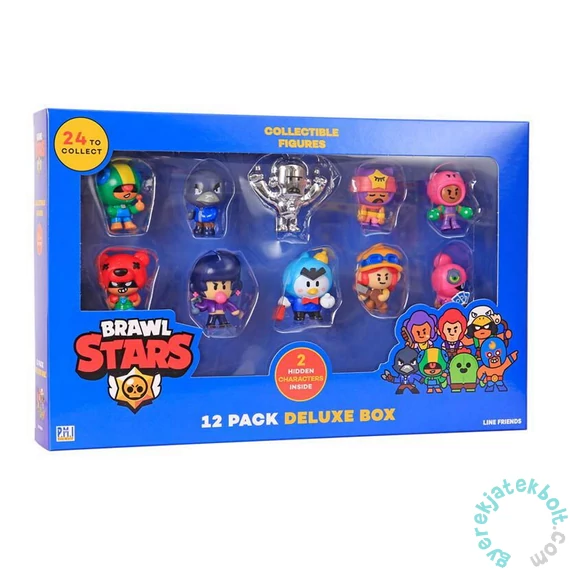 Brawl Stars - 12 darabos Deluxe figura szett II.
