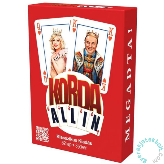 Korda All-in Klasszikus francia kártyapakli (KORDA01)