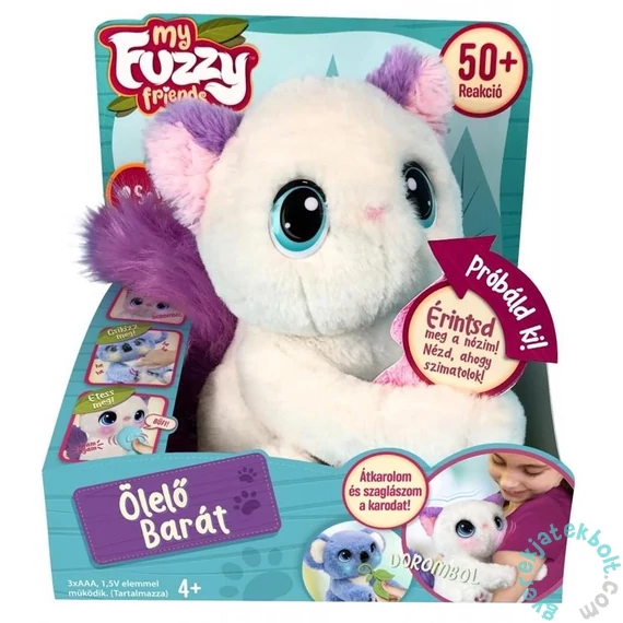 My Fuzzy Friends - Interaktív Kiscica plüss