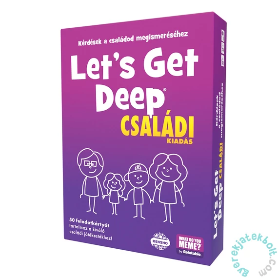 What do you meme? - Let's Get Deep Family Edition társasjáték (LGDF63093)