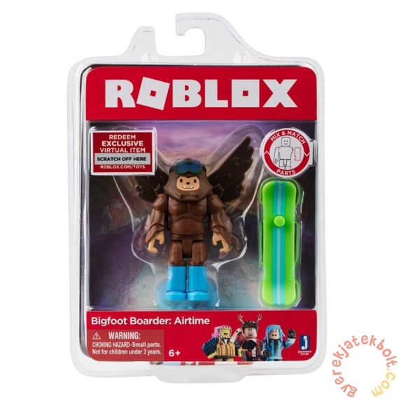 Roblox gyűjthető figura - Bigfoot Boarder, Airtime (10749)
