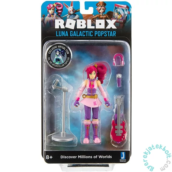 Roblox gyűjthető figura - Luna Galactic Popstar (0369)