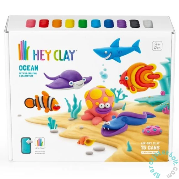 Hey Clay gyurma készlet - Óceán nagy szett