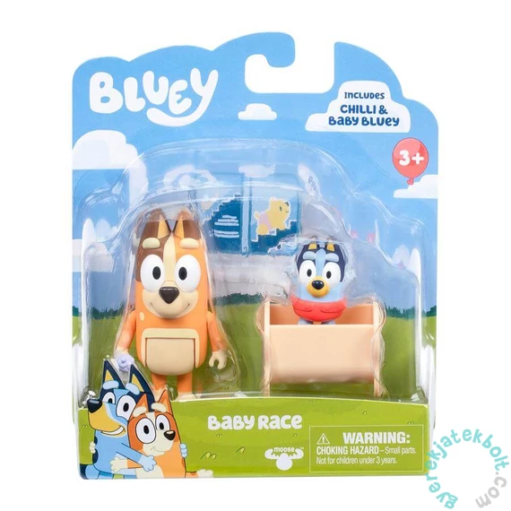 Bluey figurák Dupla csomag - Baby Bluey és Chilli (BLU17616)