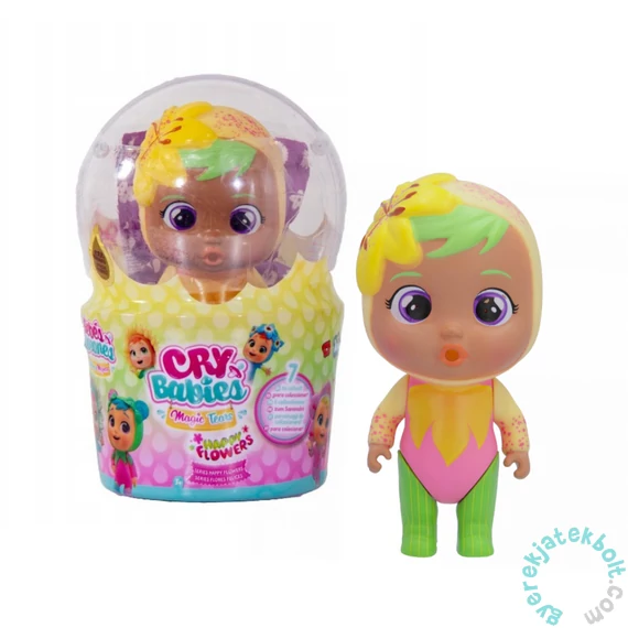 Cry Babies Varázskönnyek Happy Flowers baba - Olivia (IMC916265)