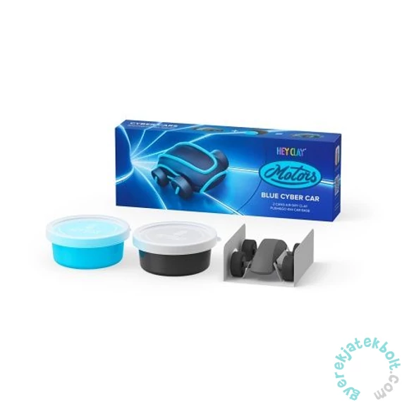 Hey Clay gyurma készlet - Autó - Kék (HCL20903)