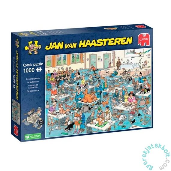 Jumbo 1000 db-os puzzle - Jan Van Haasteren - Cica felvonulás (JUM00032)