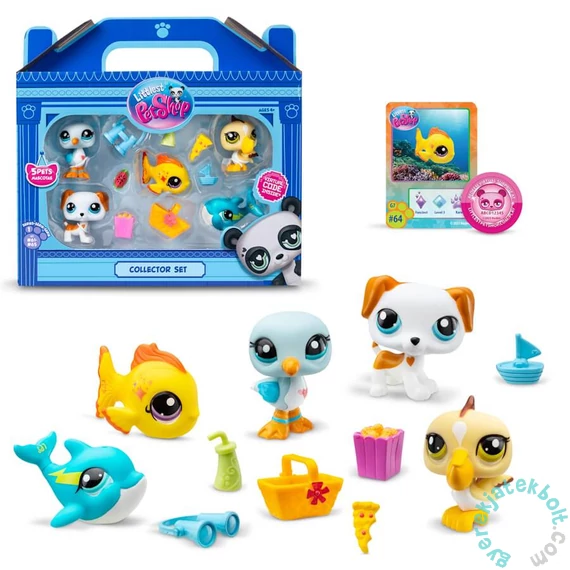 Littlest Pet Shop - Beach 5-ös készlet - 61-65 (LPS00517)