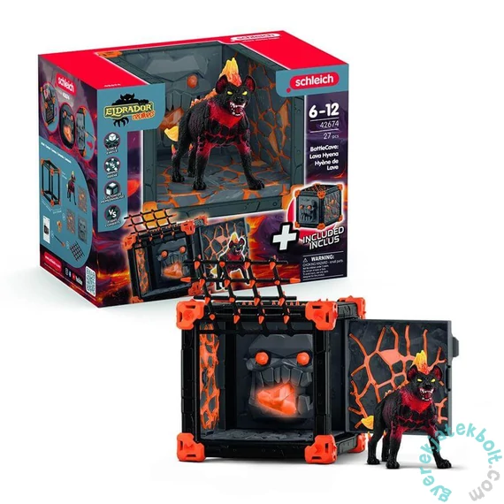 Schleich 42674 BattleCave Láva Hiéna - Eldrador (SLH42674)