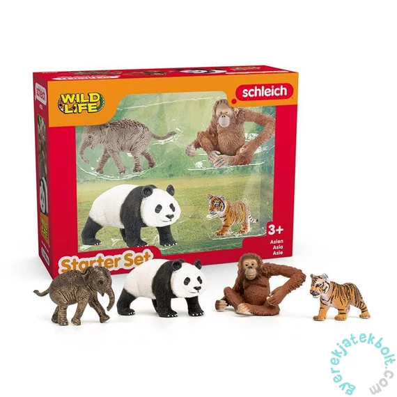 Schleich 42736 Ázsia induló készlet - Wild Life (SLH42736)