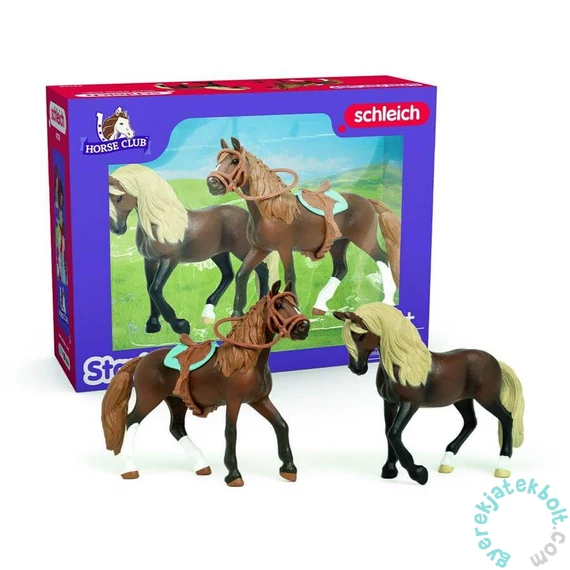 Schleich 42738 Perui Paso lovak induló készlet - Horse Club (SLH42738)