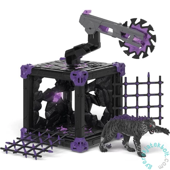 Schleich 42739 BattleCave Shadow Tiger játékszett - Eldrador