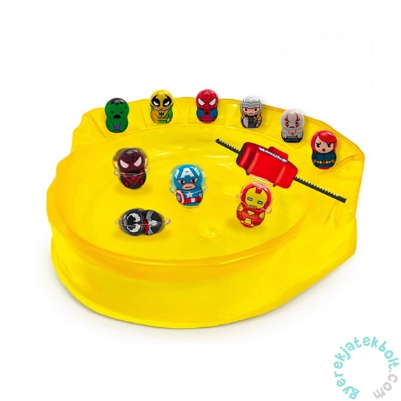 Wooblies Marvel Crazy Arena 4 figurával