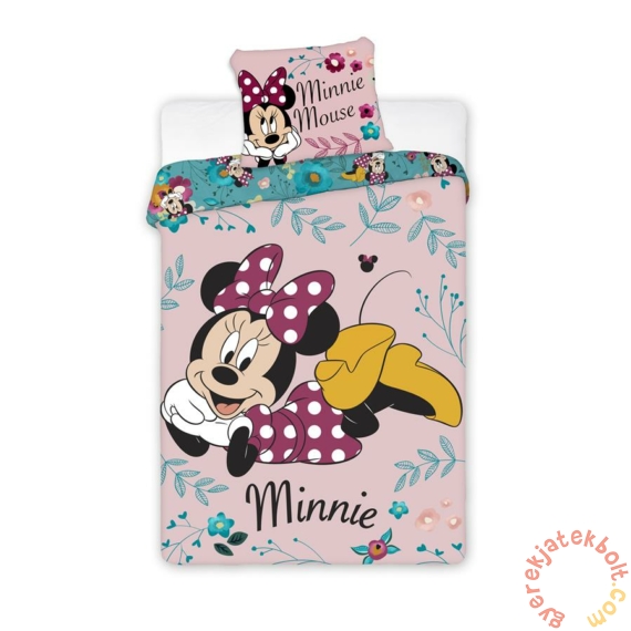 Minnie Mouse ágyneműhuzat szett - Virágok