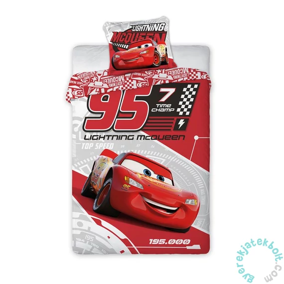 Verdák ágyneműhuzat szett - Villám McQueen