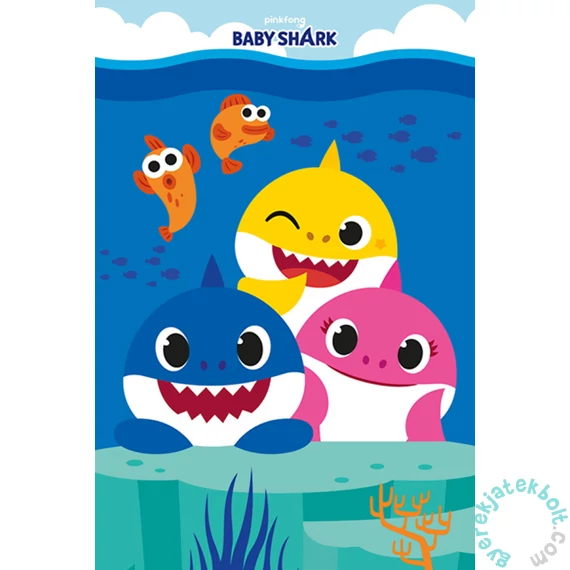 Baby Shark polár takaró 100x150 cm