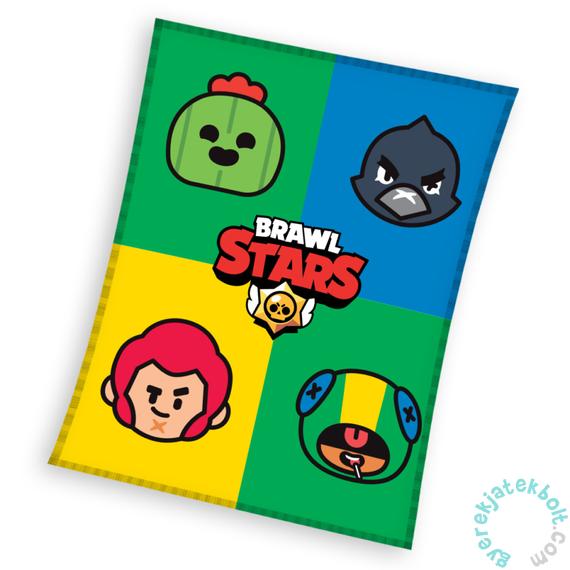 Brawl Stars polár takaró 110 x 140 cm - Brawlers