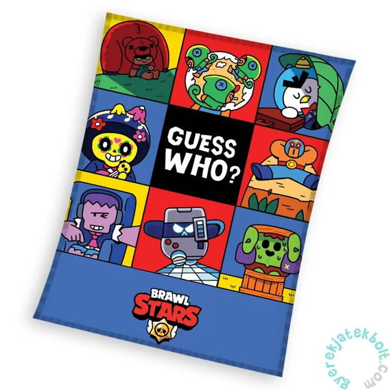 Brawl Stars polár takaró 110 x 140 cm - Guess who