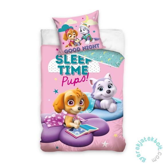 Mancs őrjárat ovis ágyneműhuzat szett - Sleep Time Pups