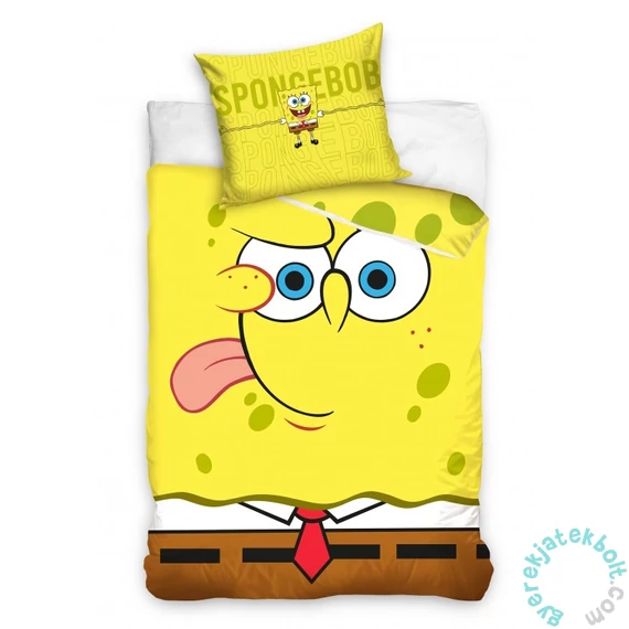 SpongeBob ágyneműhuzat szett - 140 x 200 + 70 x 90 cm (SBOB223008-PP)