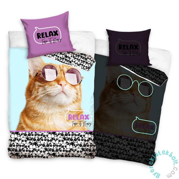 Cicás világítós  ágyneműhuzat szett - Relax