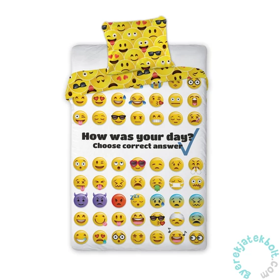 Emojis ágyneműhuzat szett