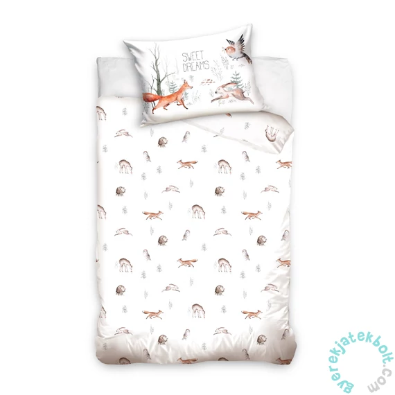 Erdei állatok ovis ágyneműhuzat szett - Sweet dreams