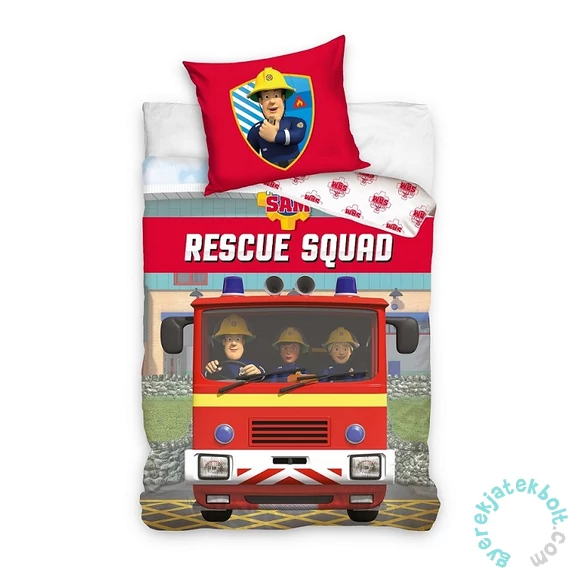 Sam a tűzoltó ágyneműhuzat szett