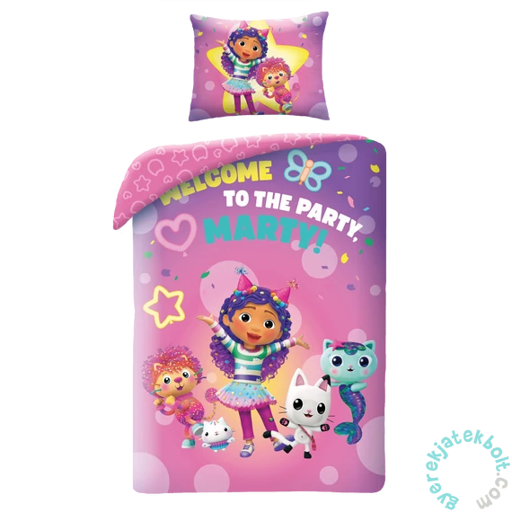 Gabi babaháza ágyneműhuzat szett - Party (GAB-1300BL)