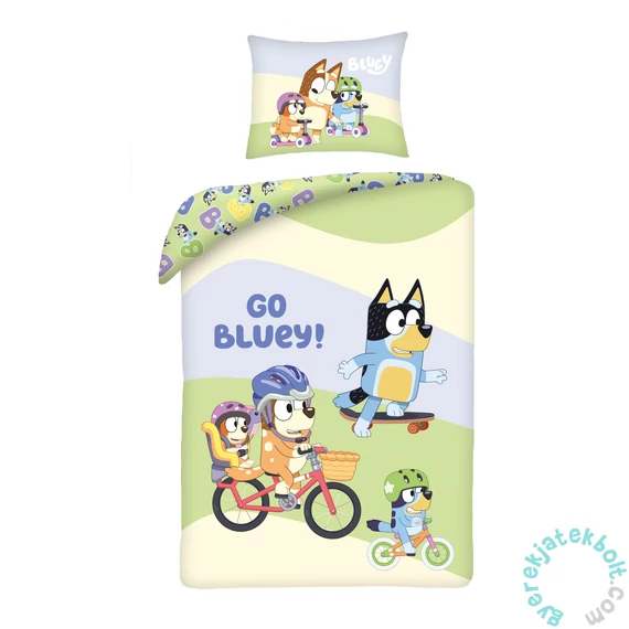 Bluey ágyneműhuzat szett - Go Bluey (BY-9740BL)