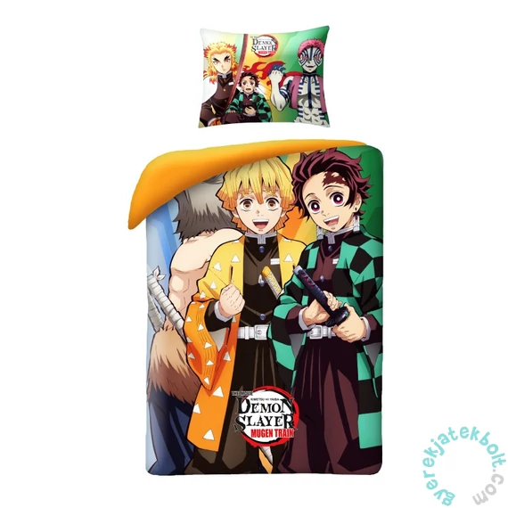 Damon Slayer ágyneműhuzat szett - Mugen Train (DS-4061BL)