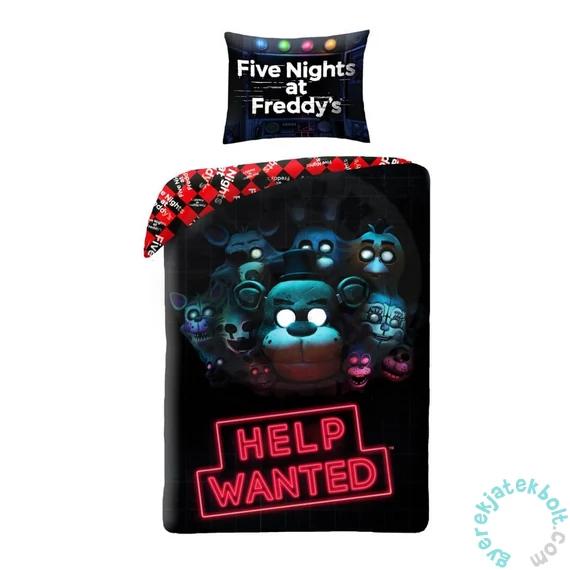 Five Nights at Freddy's ágyneműhuzat szett - Help Wanted (FNAF-0099BL)