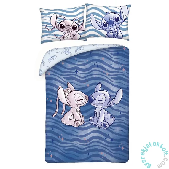 Lilo és Stitch ágyneműhuzat szett - Kék hullámok (LS-5494BL)