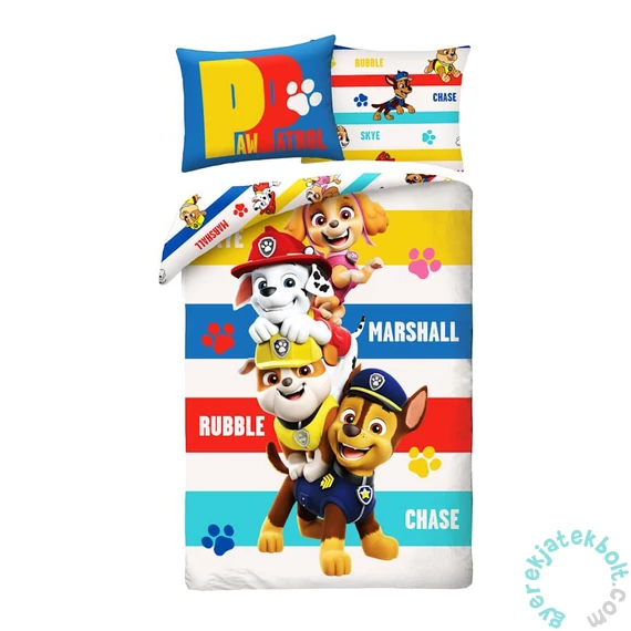 Mancs őrjárat ágyneműhuzat szett (PAW-692BL)