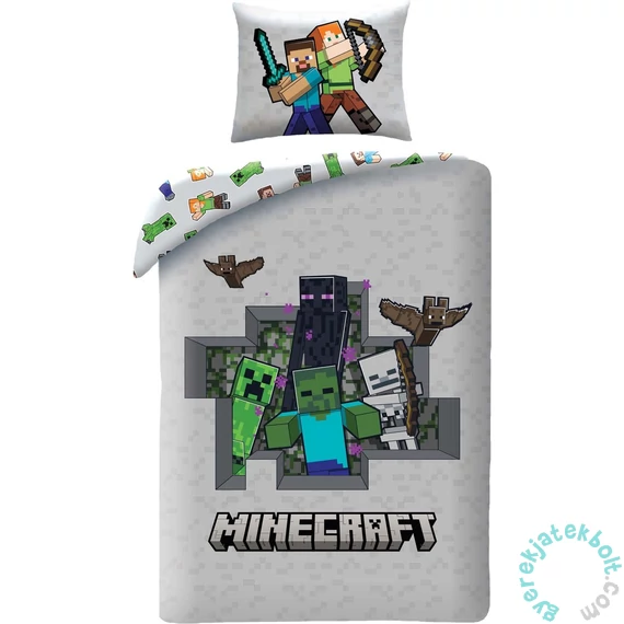 Minecraft ágyneműhuzat (MNC-496BL)