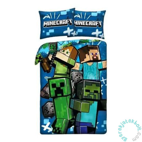 Minecraft ágyneműhuzat szett (MNC-949BL)