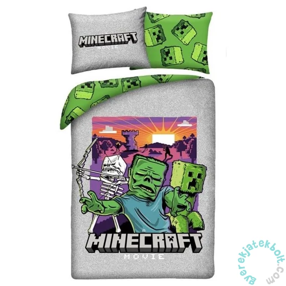 Minecraft Movie ágyneműhuzat szett - Zombie (MNM-016BL)