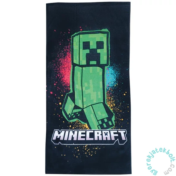 Minecraft törölköző - Creeper - 70x140 cm (MNC-768T)