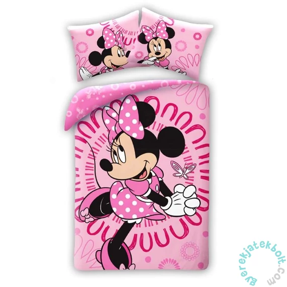 Minnie Mouse ágyneműhuzat szett  (MN-1923BL)