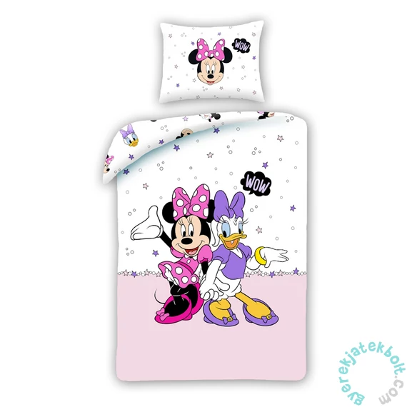 Minnie Mouse Daisy kacsával ágyneműhuzat szett