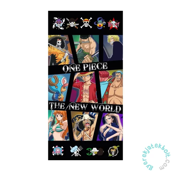 One Piece törölköző - Új világ - 70x140 cm (OP-2641T)