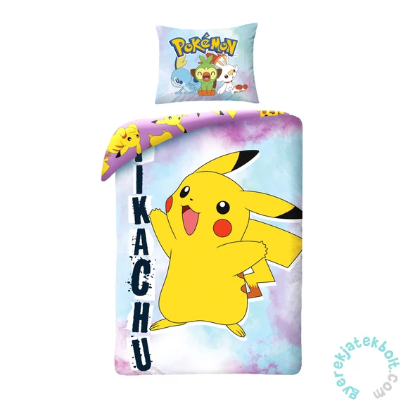 Pokémon ágyneműhuzat szett - Pikachu (POK-650BL)