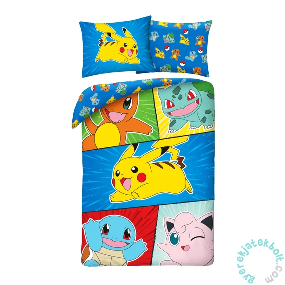 Pokemon ágyneműhuzat szett (POK-931BL)