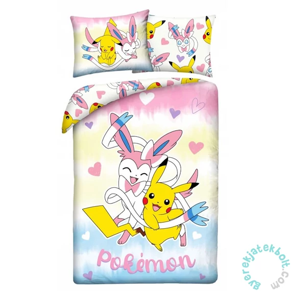 Pokemon ágyneműhuzat szett - Pink Pikachu (POK-1075BL)