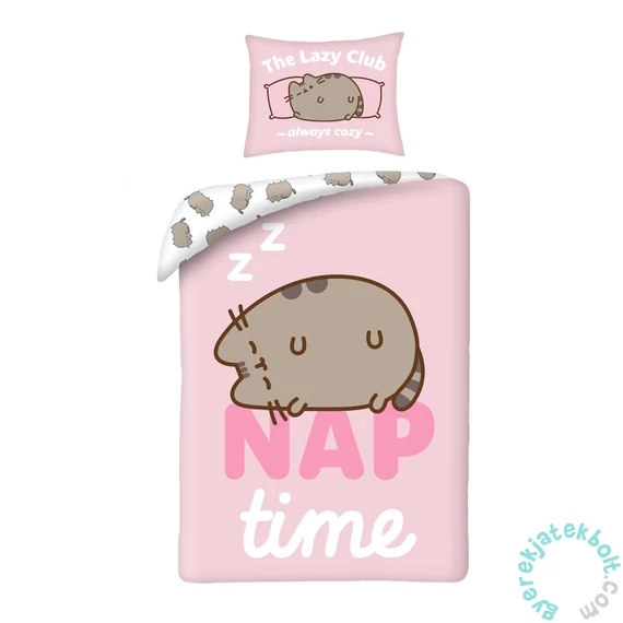 Pusheen cicás ágyneműhuzat szett - Nap Time (PUS-2283BL)