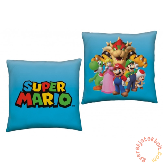 Super Mario - 40 x 40 cm-es párna - A csapat