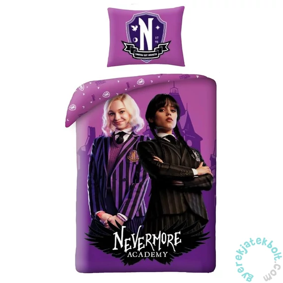 Wednesday - Nevermore Academy ágyneműhuzat szett (WE-80015BL)
