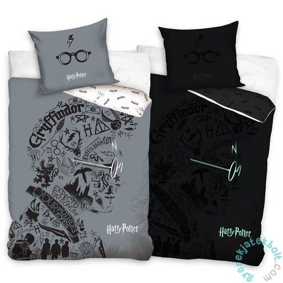 Harry Potter világítós ágyneműhuzat szett